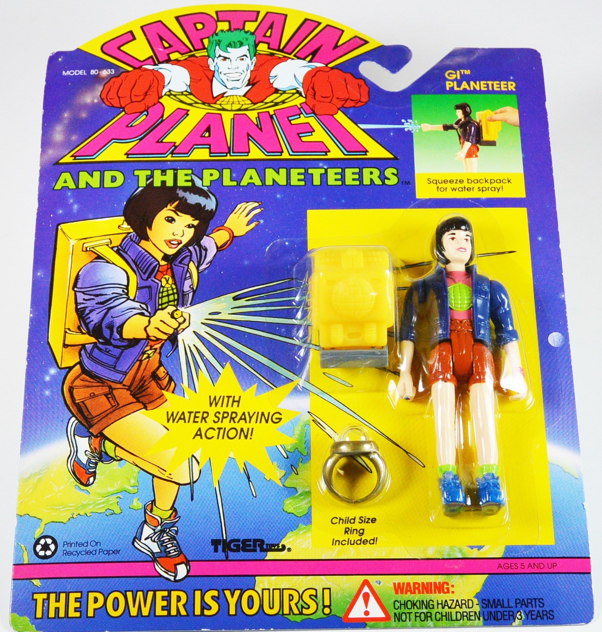 Captain Planet Gi Planeteer Action Figure