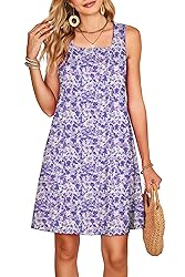 OFEEFAN Purple Dress for Woman Summer 2025