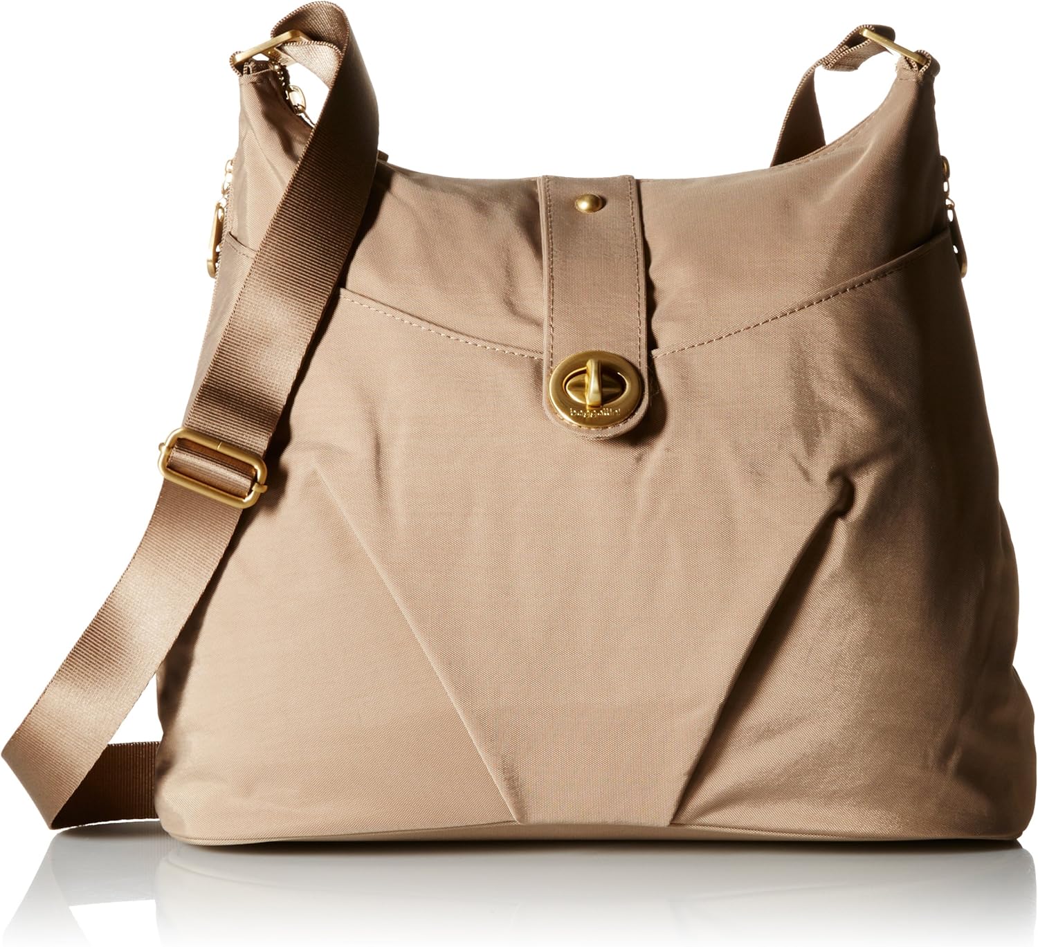 Baggallini Helsinki Travel Tote Gold Hardware, Beach, One Size