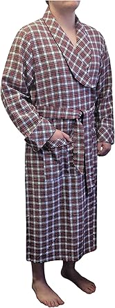irish flannel robe