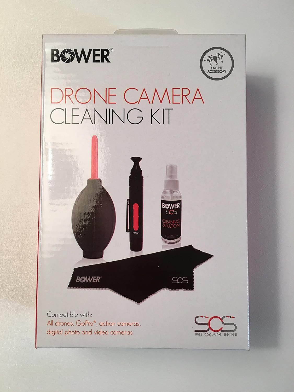 Amazon Com Hakosco Home Appliances Cameras Wearable Bower Sky Capture Series Drone Camera Cleaning Kit Scs Ck 4 Black Home Kitchen