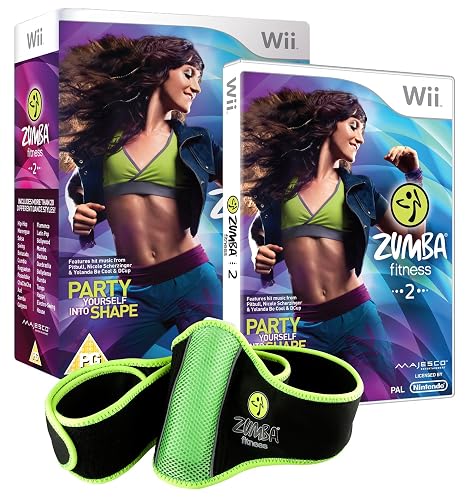 #25 — Zumba 2 Fitness Wii - Bundle Pack with Belt accessory