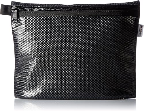 Amazon Co Jp ソロ ツーリスト シャワーポーチ 防水ポーチ 防水 自立 立てられる Pvc素材 止水ファスナー 19 Cm 0 08kg ブラック シューズ バッグ