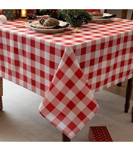 Amazon.com: HOME & HOOPLA Pizza Party Red & White Pizzeria