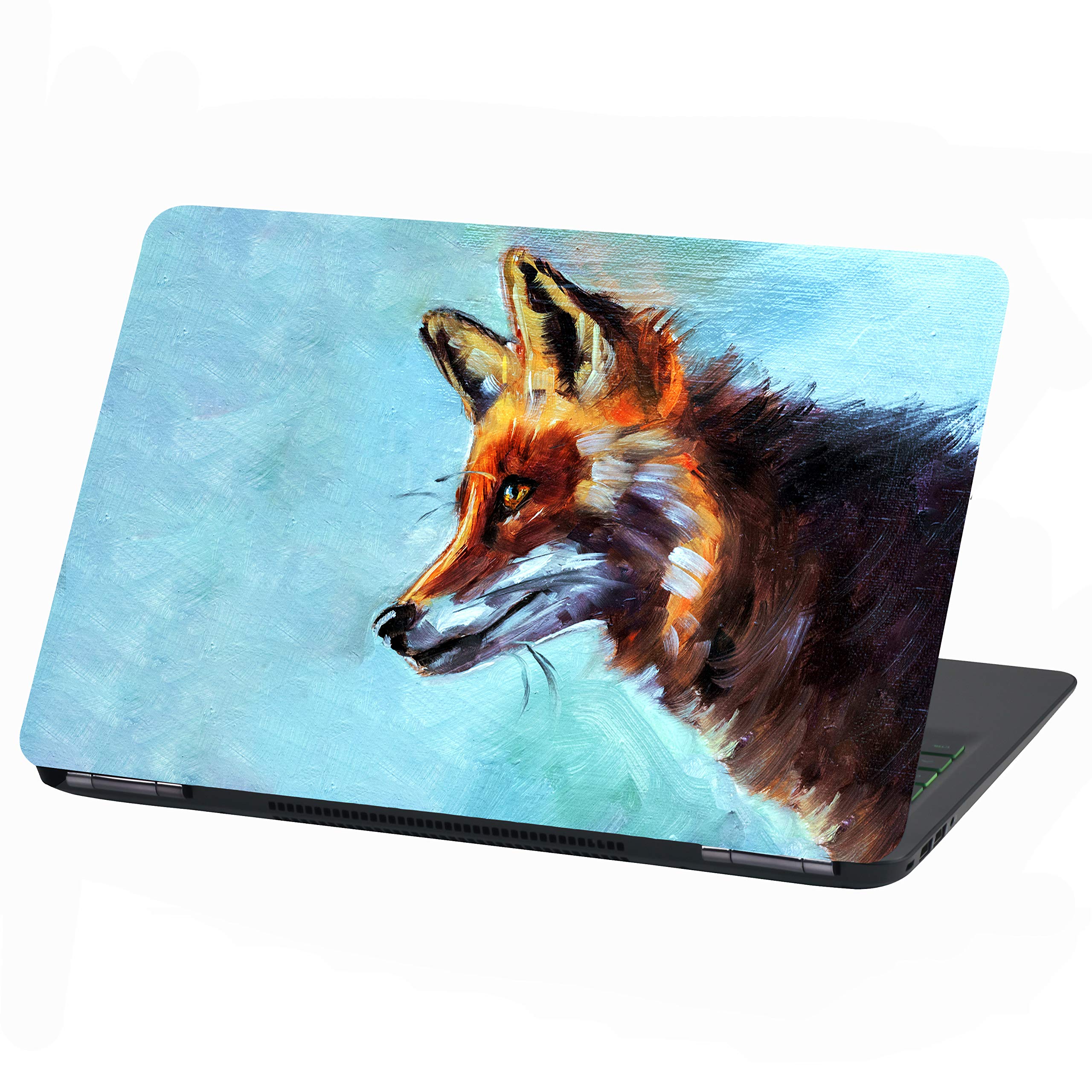 Laptop Foil protection Cover adhesive film notebook sticker self-adhesive vinyl skin sticker (17 Inches, LP35 Beautiful Fox)