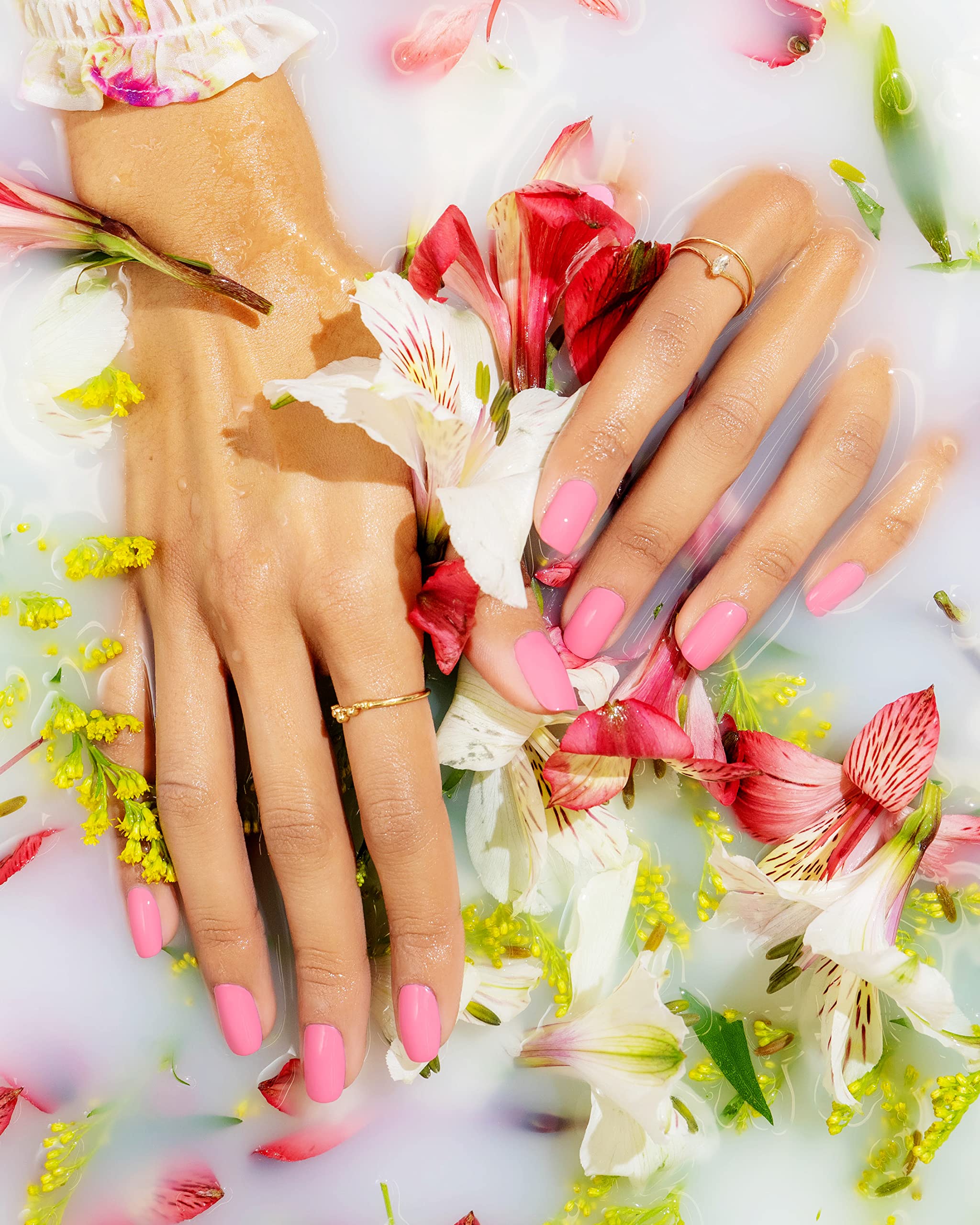 Gelish Mini Spring Pure Beauty Collection - Spring Pastel Soak Off Polish, Long-Lasting, Vibrant Color, Professional Quality, High Shine, Chip-Resistant (Bed of Petals, 9mL) - Image 7