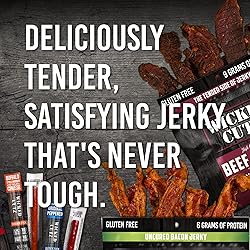 Wicked Cutz Orange Teriyaki Beef Jerky, 24g Protein