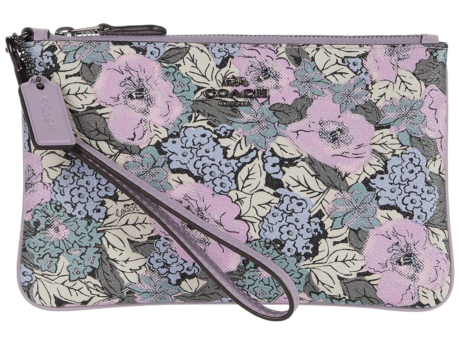 Buy COACH Small Wristlet V5/Soft Lilac Multi One Size at Amazon.in