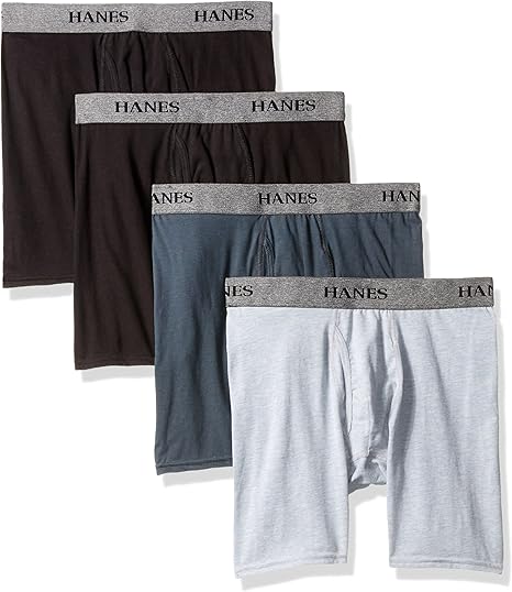Hanes Men S 4 Pack Ultimate Freshiq Stretch Boxer With Comfortflex