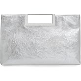 CHARMING TAILOR Fashion PU Leather Handbag Stylish Women Convertible Clutch Purse