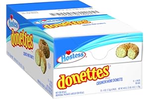Hostess Donettes Mini Donuts, Crunch, 4 Ounce, 10 Count