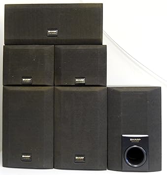 sharp 5.1 surround sound system