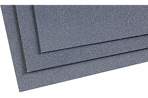 Clairefontaine - Ref 197018C - Pastelmat Card Sheets (Pack of 5 Sheets) - 360gsm Card - 24 x 32cm - Dark Blue Colour - Specially Formulated for Use with Pastels