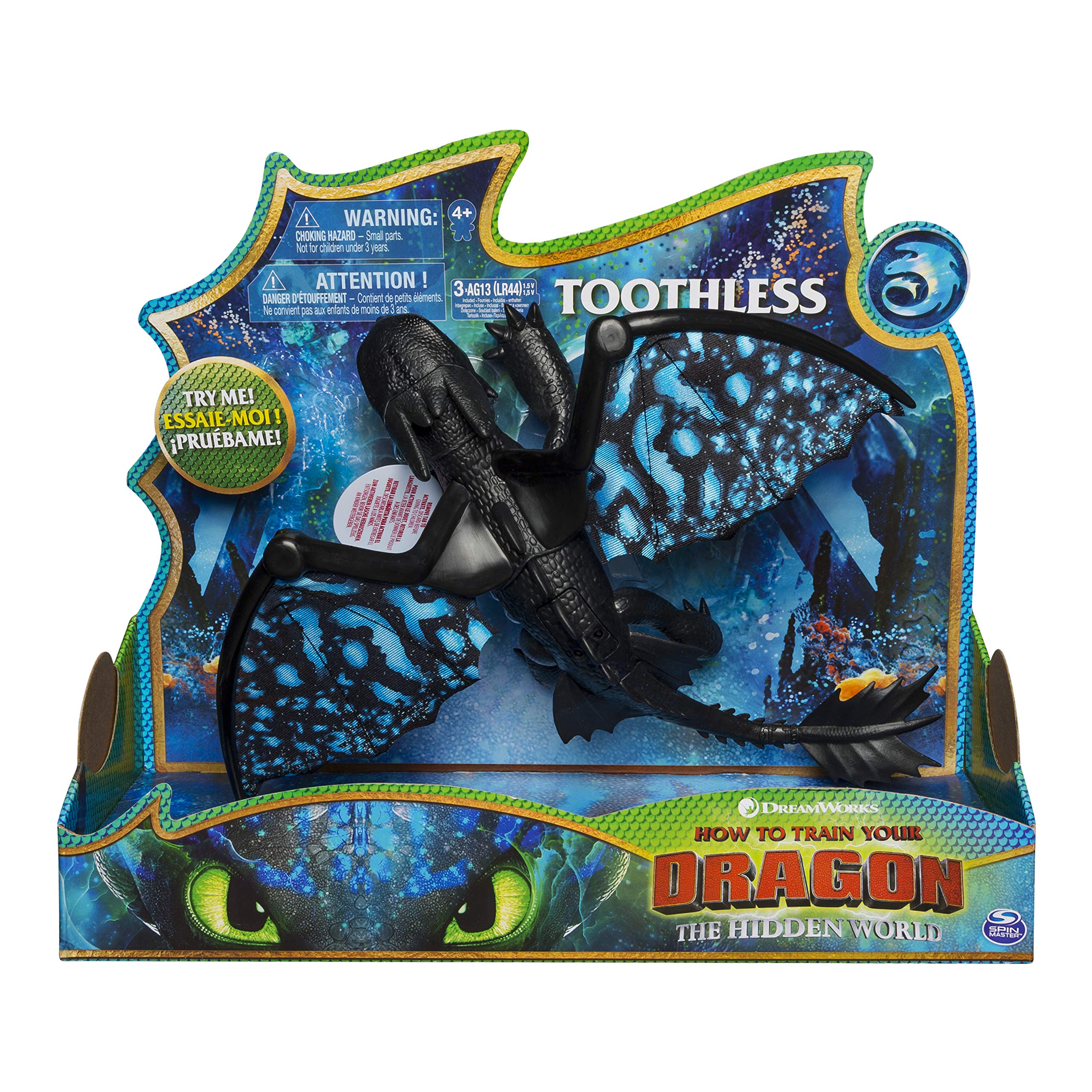How to train your Dragon Toothless Deluxe Dragon with ...