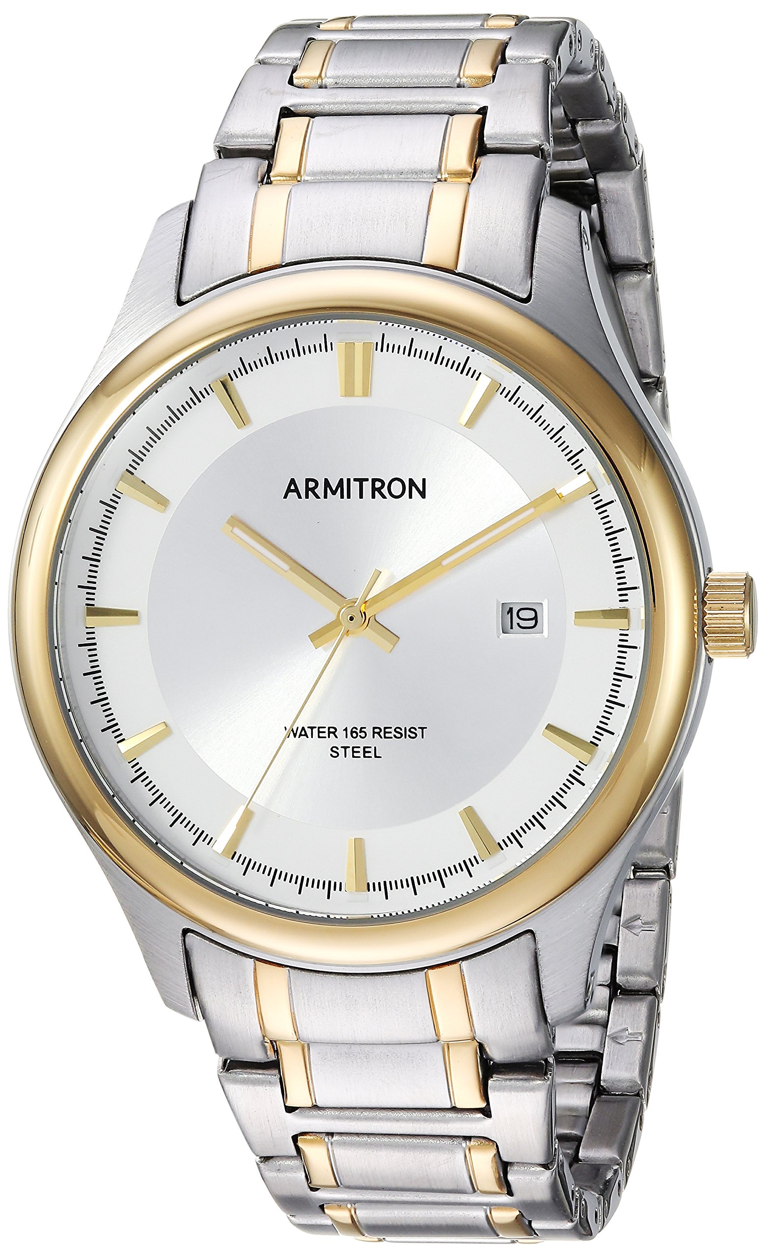 relógio armitron water 165 resist steel