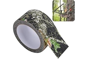 Shupakul 10.9 Yard Camo Stealth Silencing Tape- Hunting Camouflage Silencing Tape Wrap- Hunting Strong Adhesive Tape Bandage for Outdoor Hunting Camping Gear