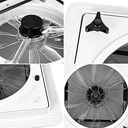 Starvent RV Roof Vent Fan 6-Speed-Reversible White