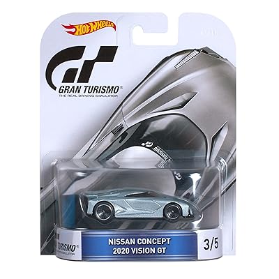 Buy Hot Wheels Retro Entertainment Gran Turismo Nissan Concept Vision Gt Die Cast Vehicle 3 5 Silver Online In Japan B014ahielu