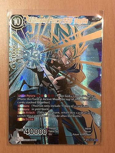 Amazon Icカードダス ドラゴンボール ベジット 2弾 シークレットレア 超 スーパー 海外版 Dragon Ball Super Card Game Bt2 123 カードゲーム トランプ ホビー