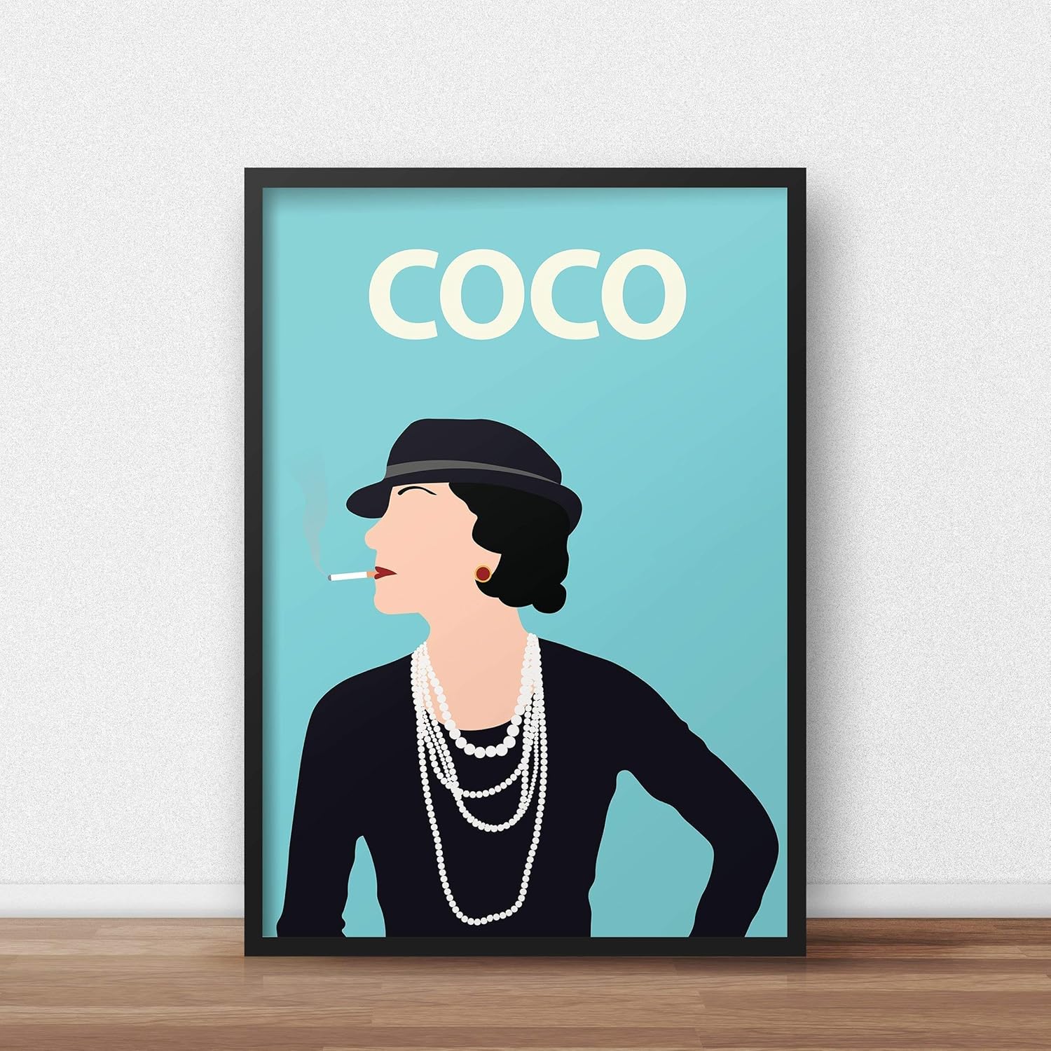 Wonderlijk Amazon.com: Coco Chanel Poster Print - Fashion Icon - Artwork JF-64