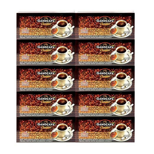 Amazon Com Ganocafe Classic Black Coffee Ganoderma 10 Box Coffee Substitutes Grocery Gourmet Food