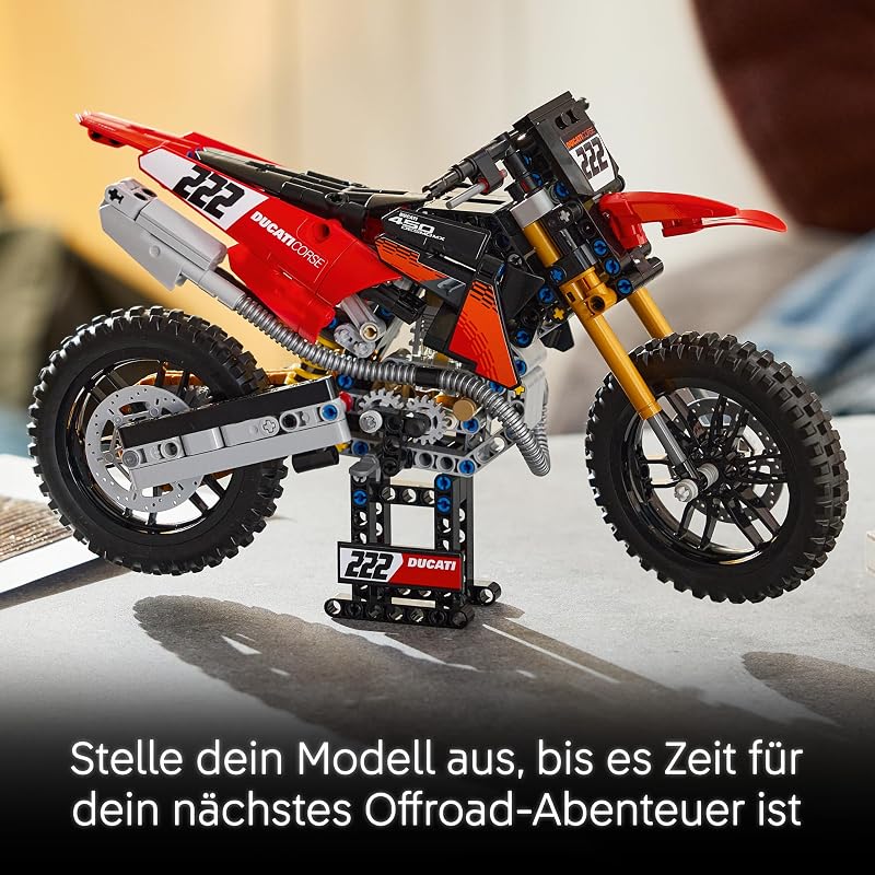 Technic Ducati Desmo450 MX Factory Motorrad 42238