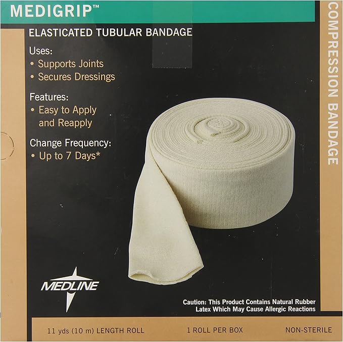 Medline Bandage Tubular Elastic Medigrip, Size D Health