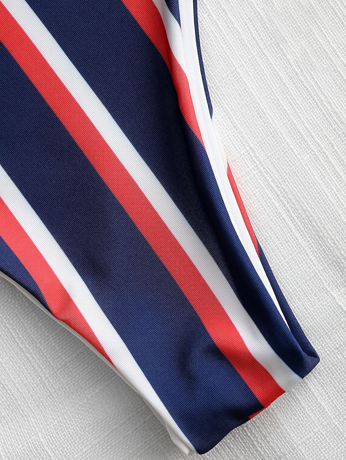 hannea halter stripe string bikini set