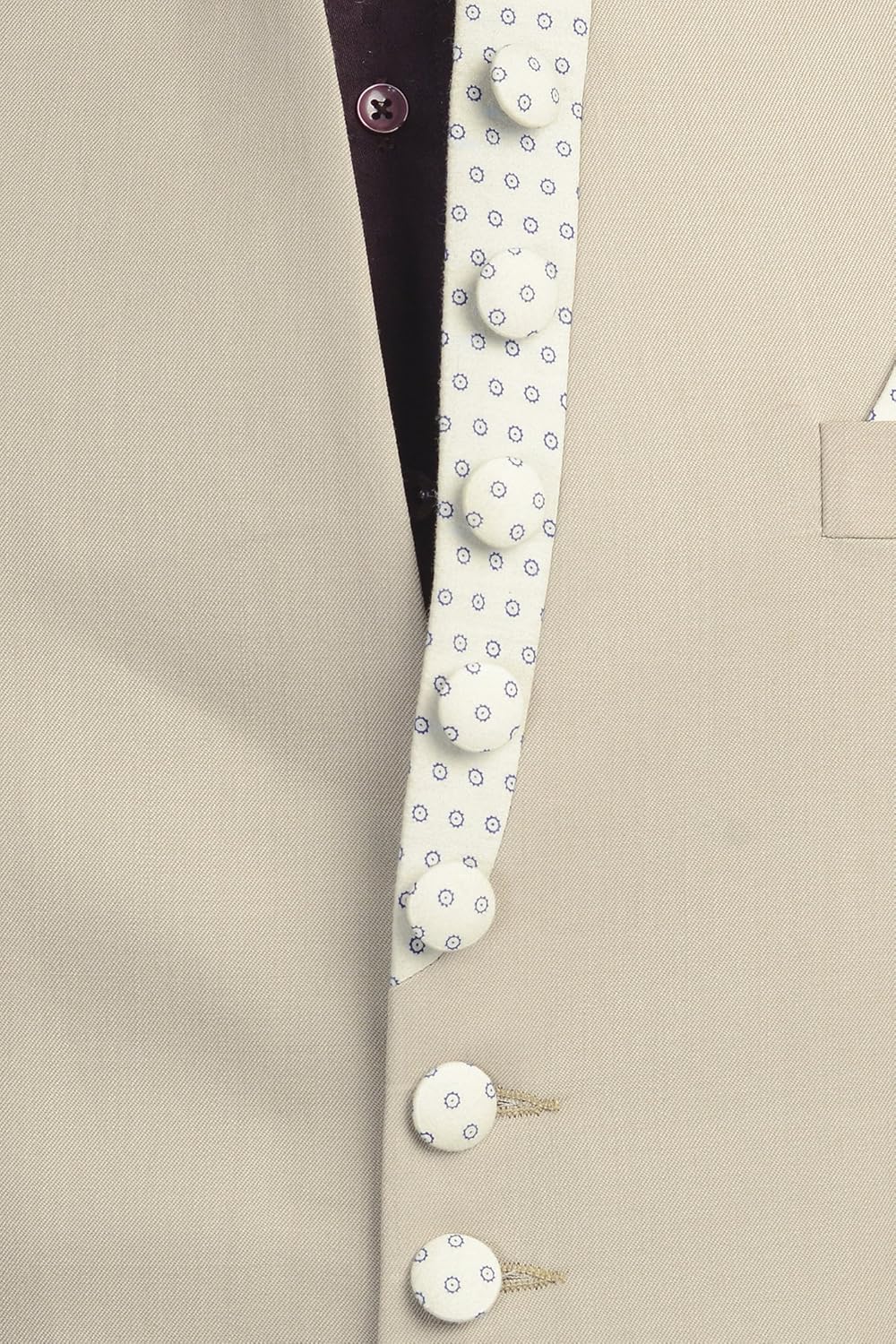 wintage men's wool nehru mandarin blazer