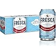 Fresca Black Cherry Soda Sparkling Flavored Soft Drink Zero Calorie and Sugar Free, 12 fl oz, 12 Pack
