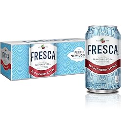 Fresca Black Cherry Soda Sparkling Flavored Soft