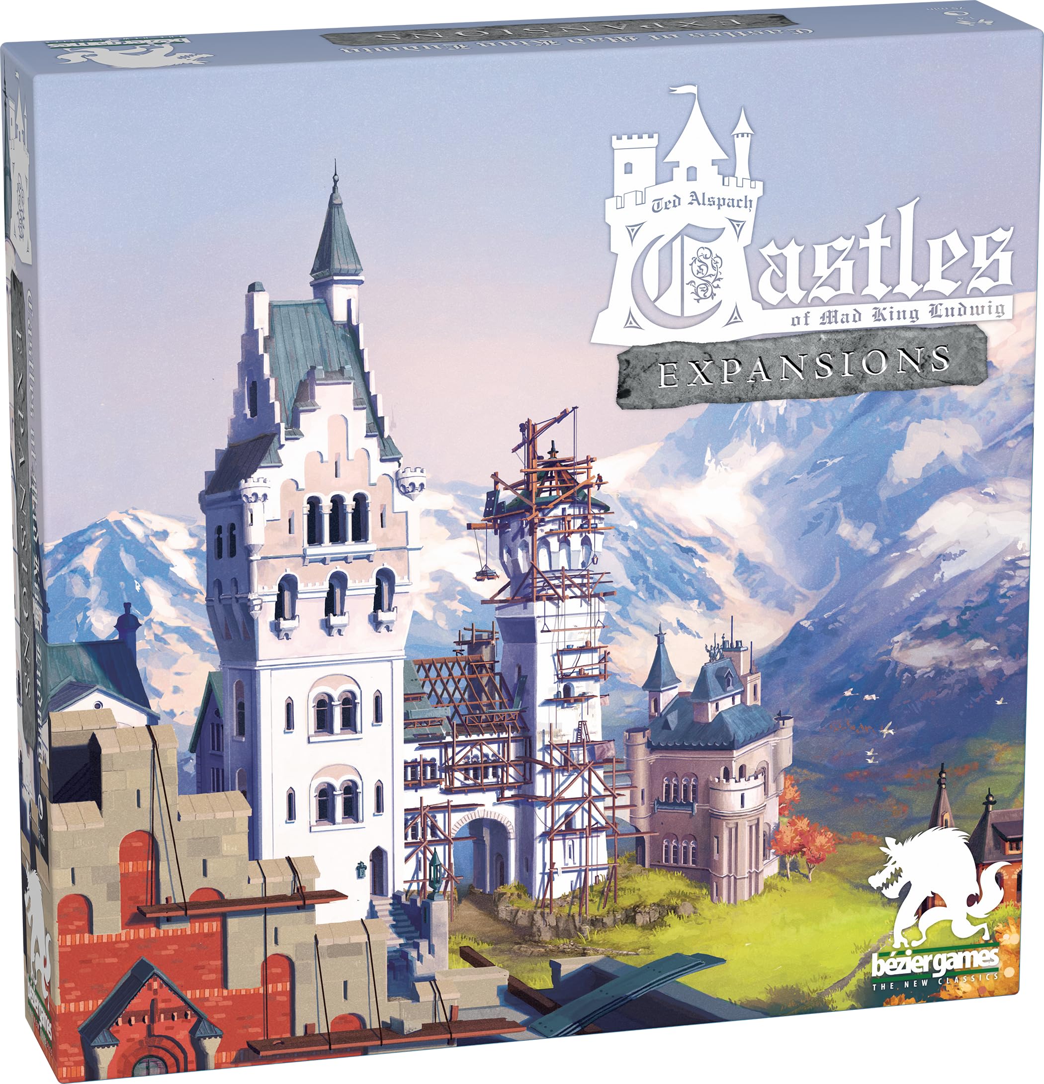 Photo 1 of ***FACTORY SEALED***Castles of Mad King Ludwig Expansions 2nd Edition by Bezier Games, Strategy Board Game***FACTORY SEALED***