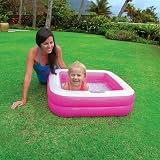 Intex Inflatable Square Paddling Pool 86x86x25 cm with Patch Kit view 6