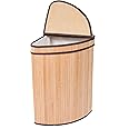 Amazon.com: BirdRock Home Double Laundry Hamper with Lid and Cloth ...