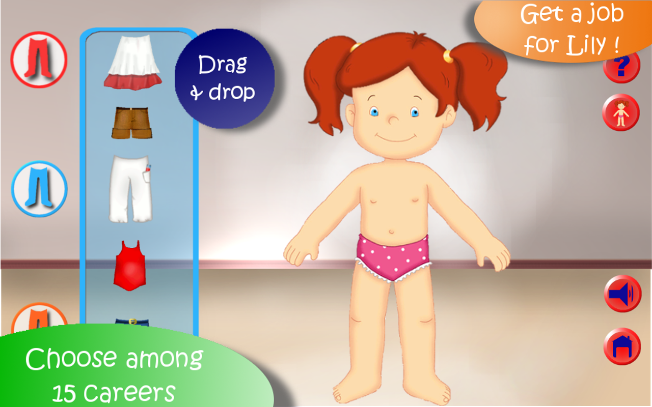 Lily's careers Lite Jobs dress up