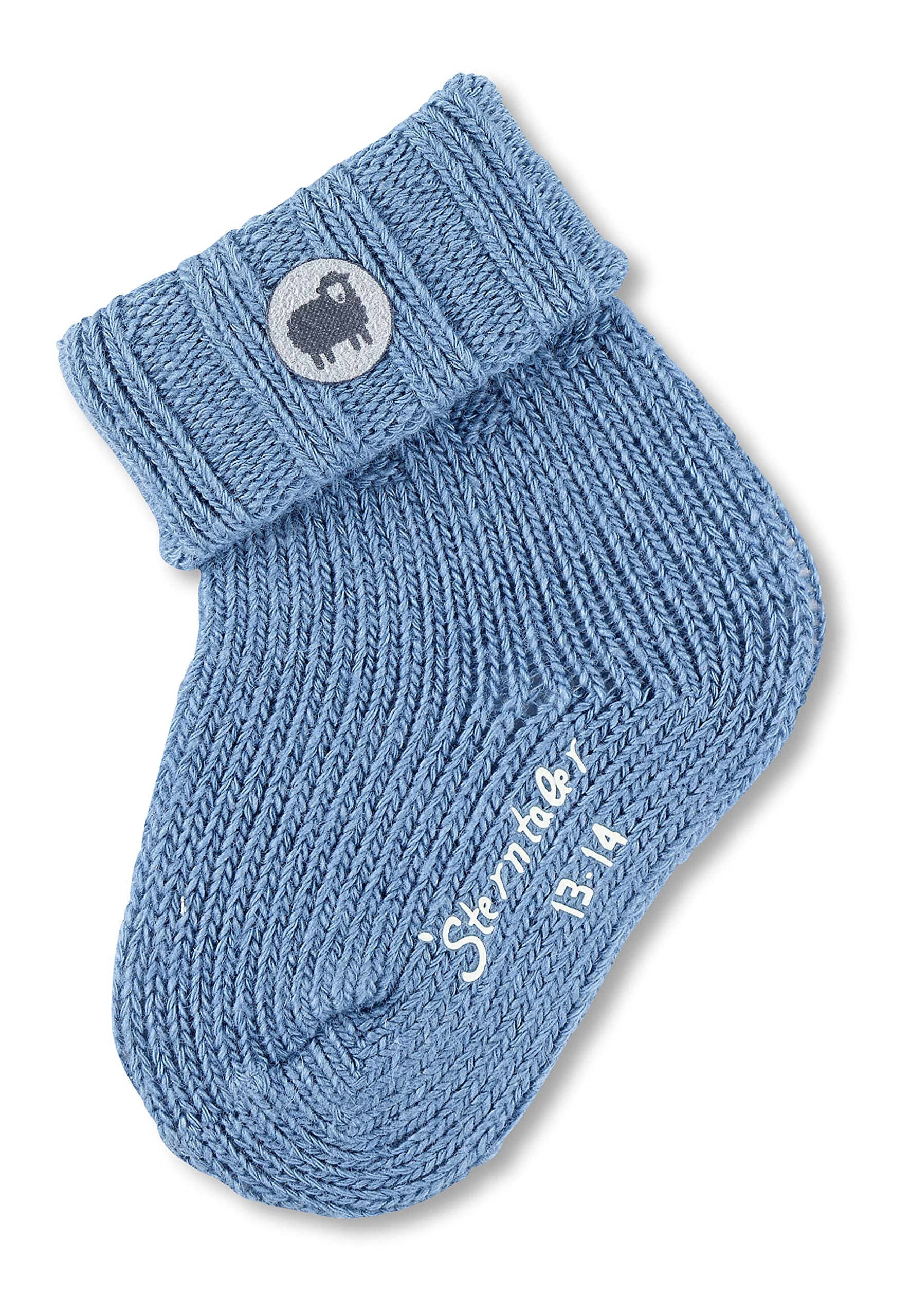 Sterntaler Baby Girls Baby-söckchen Socks, medium blue mel., 16