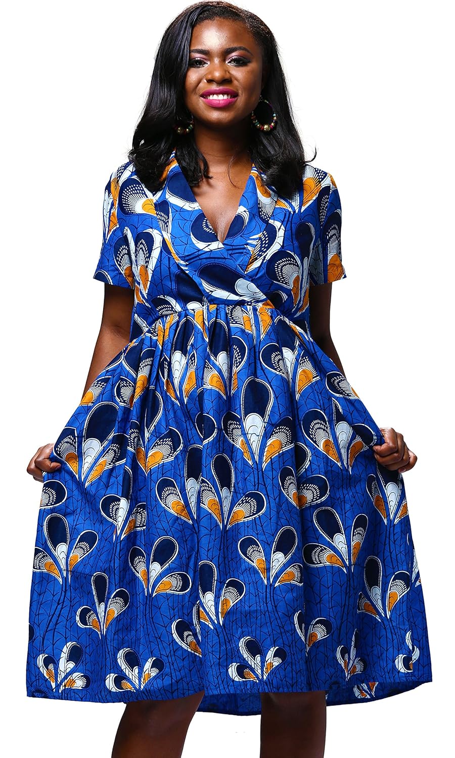 Nice African Casual Dresses Saddha