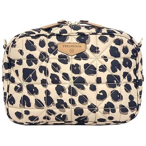twelvelittle leopard diaper bag