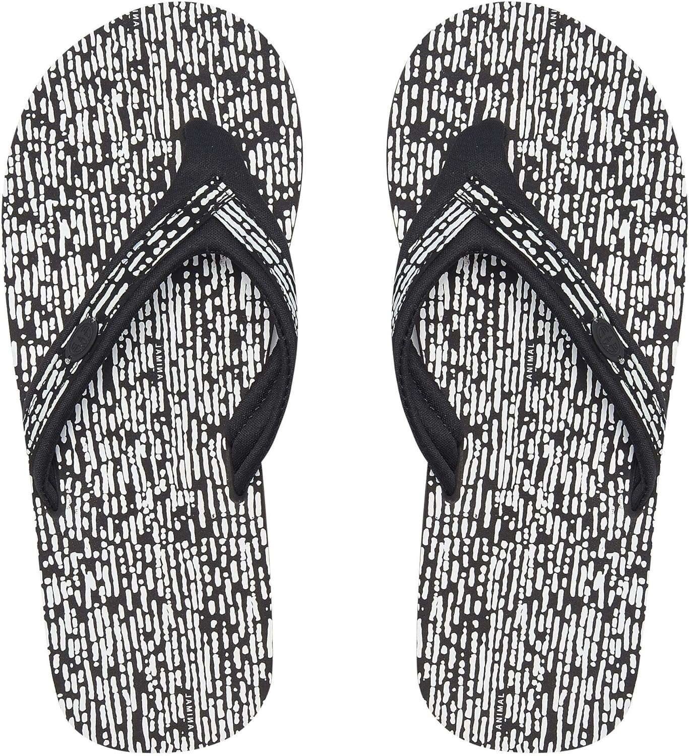 animal swish flip flops size 5