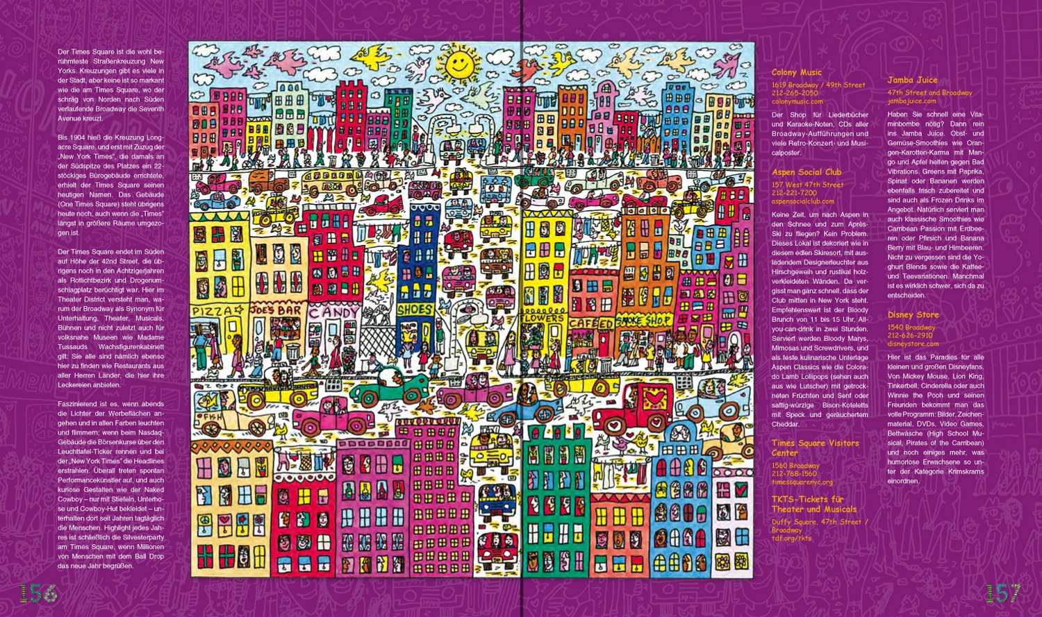 James Rizzi My New York City 9783829706384 Amazon Com Books