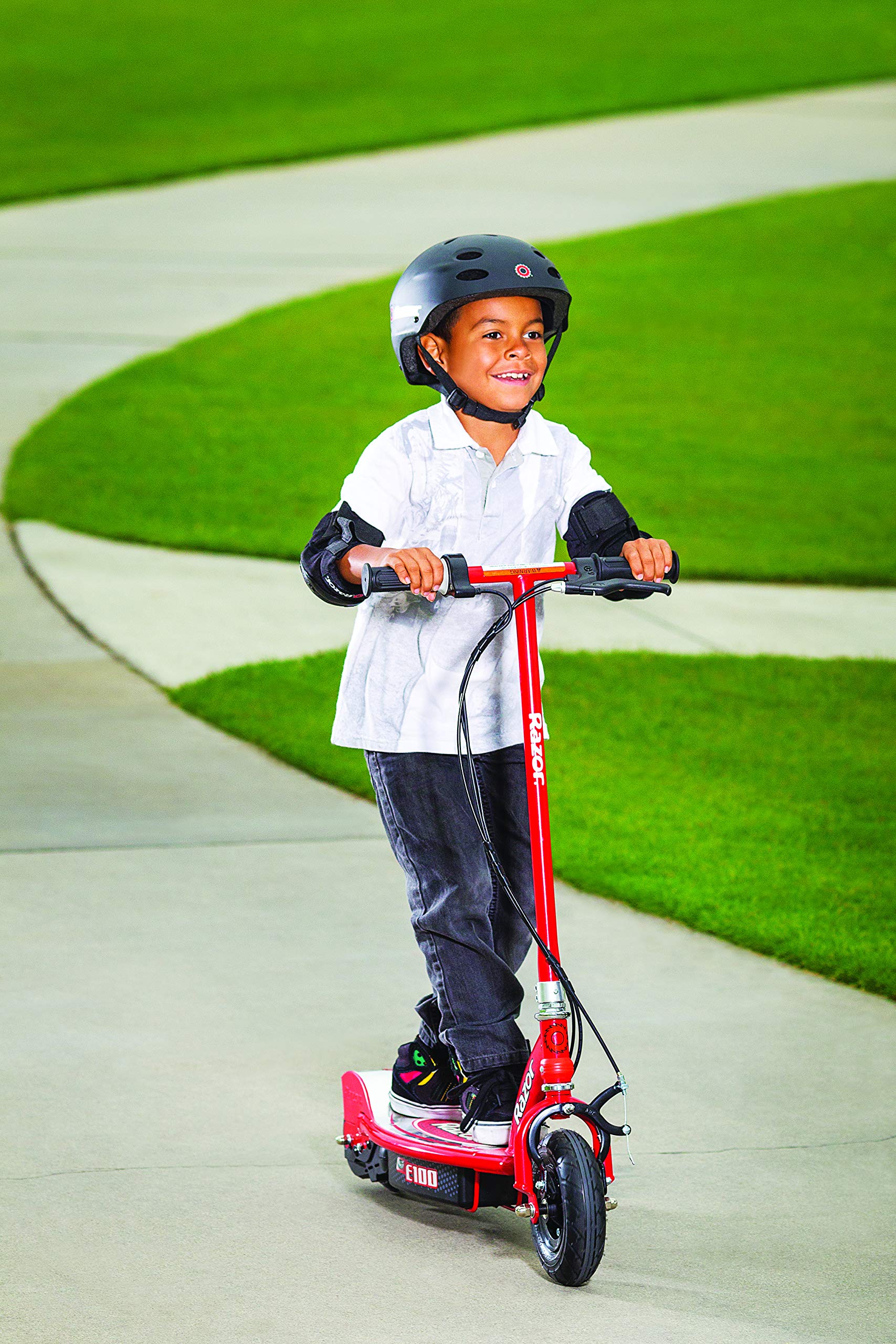 Razor E100 Electric Scooter for Kids Ages 8+ - 8