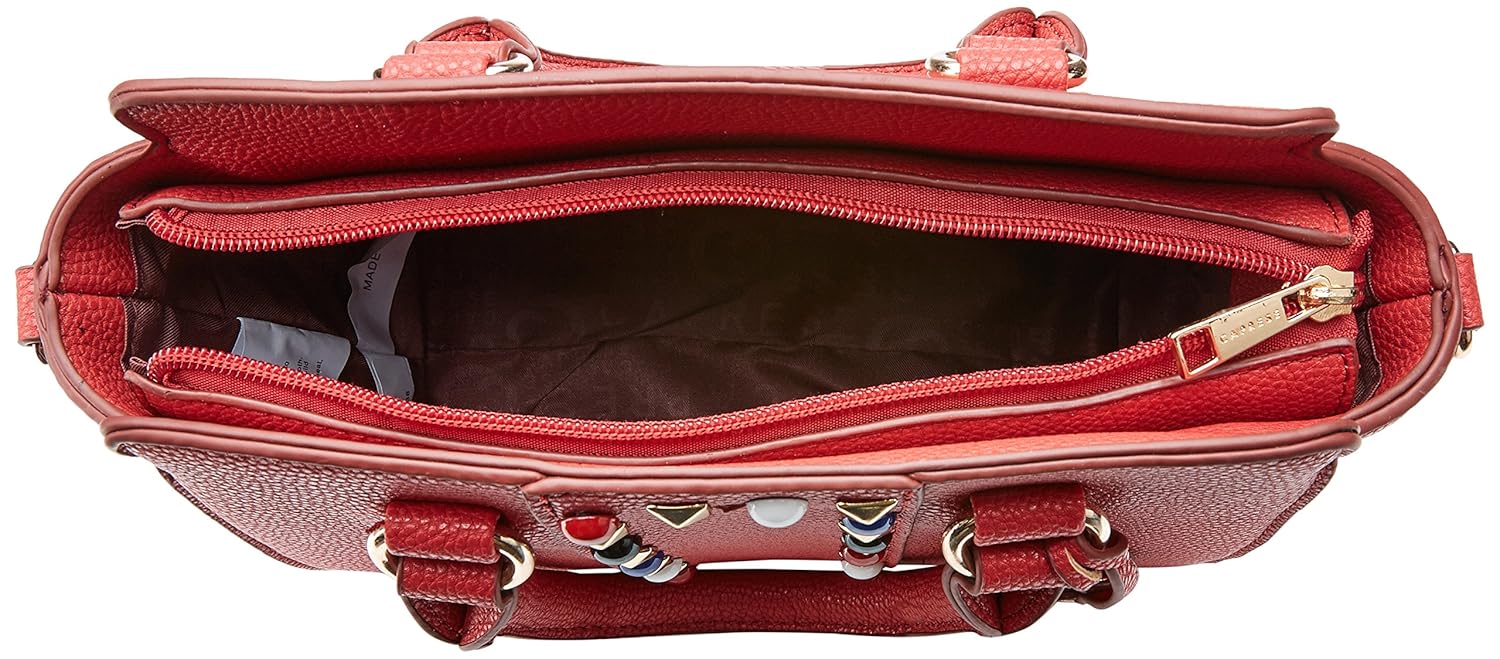 caprese lady women's satchel (red)
