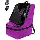 Zohzo Car Seat Travel Bag — Adjustable, Padded Backpack for Car Seats — Car Seat Travel Tote - Compatible with Most Name Bran