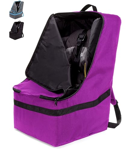 Amazon.com: Zohzo Car Seat Travel Bag - Adjustable Padded Backpack