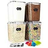 Storeganize Flour Sugar Storage Containers