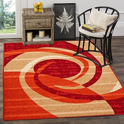 Cloth Fusion Premium Quality Made in Egypt Carpet for Drawing Room (5x7 Feet)