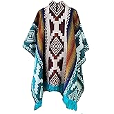 Alpaca Mens Poncho with Hood – Cowboy Serape Western Poncho - Clint Eastwood Poncho for Men - Ecuadorian Cloak with Hood Men