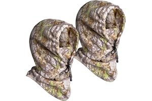 WATAYO Hunting Face Mask for Cold Weather- Winter Camouflage Balaclava Face Mask- Hunting Trapper Hat Headwear for Men Women