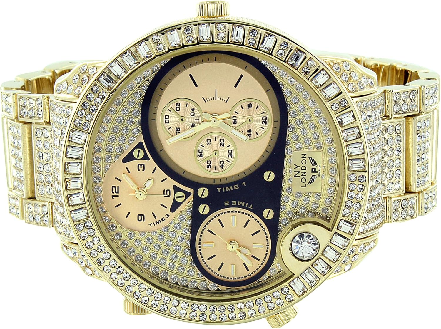 fully iced out watch