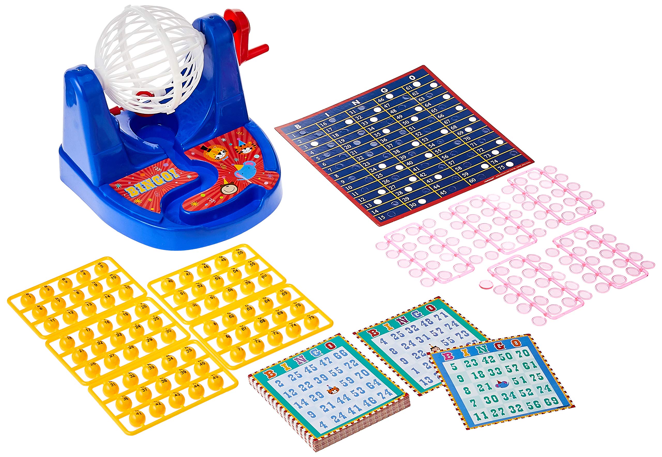 Photo 1 of ****mISSING bOARDS****Amscan Party Games and Activities Deluxe Bingo, 8.66-inch, Multicolor